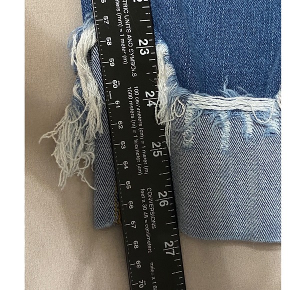 Judy Blue Skinny Fit Distressed Frayed Cuff Jeans JB82113DK Womens 13/3 - Picture 8 of 10